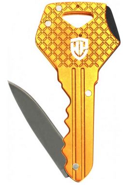 Складной нож-ключ 63.5 мм, золотой WORKPRO WP381007 ― WORKPRO