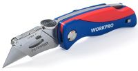 Быстросменный складной нож WORKPRO WP211006
