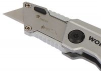 Нож складной алюминиевый WORKPRO мини WP211010