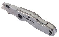 Нож складной алюминиевый WORKPRO мини WP211010