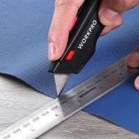 Выдвижной нож WORKPRO алюминиевый WP213008