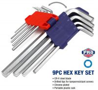 Набор Г-образных ключей HEX WORKPRO 9 шт WP222004