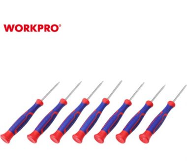 Набор прецизионных отверток WORKPRO 7 шт CR-V （TORX) WORKPRO WP200510 ― WORKPRO