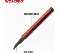 Нож для графических работ с отламывающимися лезвиями 30 град. 9мм WORKPRO WP212020