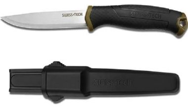 Нож с пластиковыми ножнами 102 мм WORKPRO WP381010 ― WORKPRO